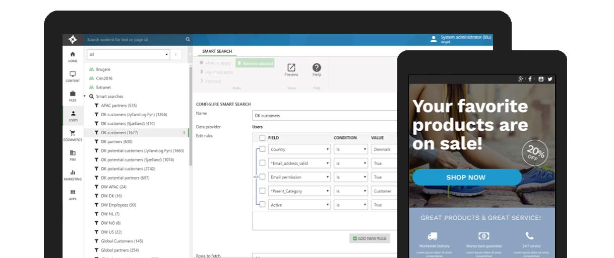 Dynamicweb webshop for Business Central Dynamicweb webshop for Business Central