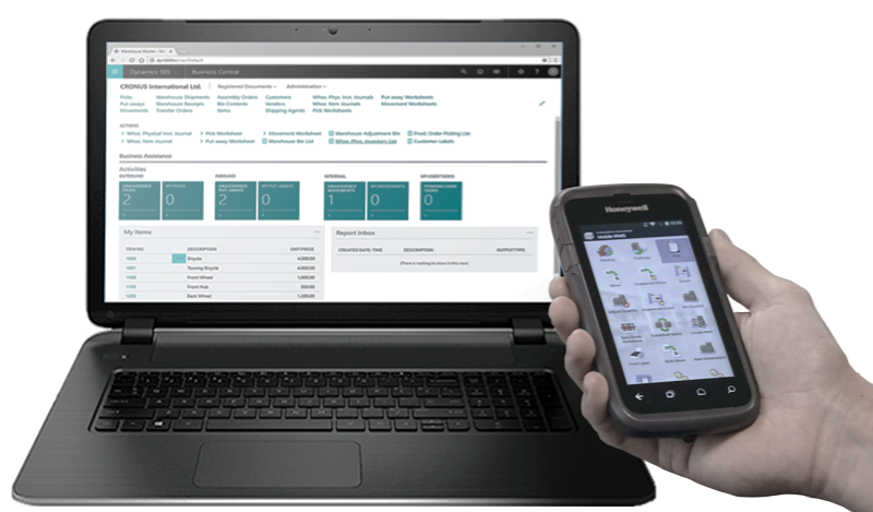 Mobile WMS til Business Central Mobile WMS til Business Central