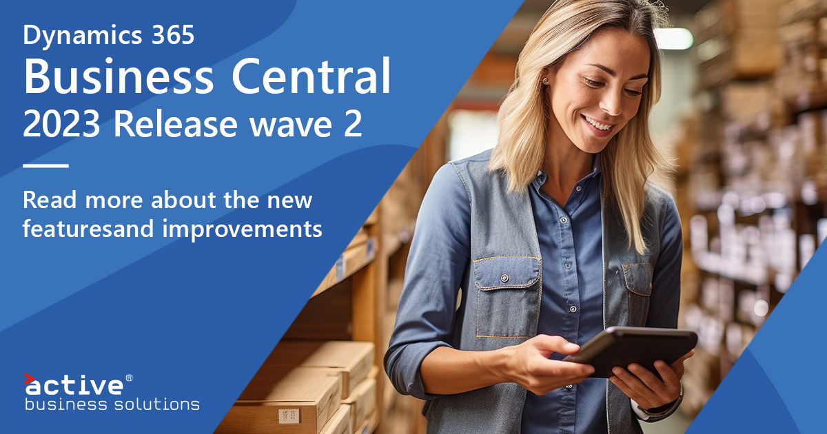 Business Central 2023 release wave 2